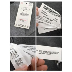 Женское короткое пальто свободного кроя без подкладки  ZAR*A