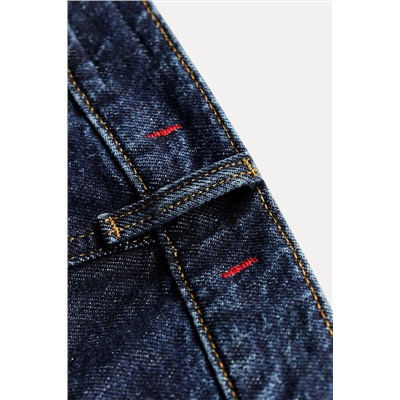 ZW COLLECTION STRAIGHT-LEG MID-RISE JEANS