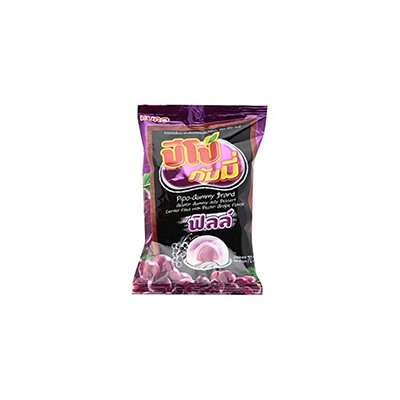 Мармелад-желе с жидким центром Gummy Jelly Dessert "Виноград" от Pipo 70 гр / Pipo Grape Flavoured Gummy Jelly Dessert Center Filled 70g