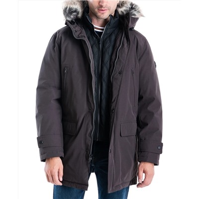 MICHAEL Michael Kors Michael Kors Men's Hooded Bib Snorkel Parka, Created for Macy's