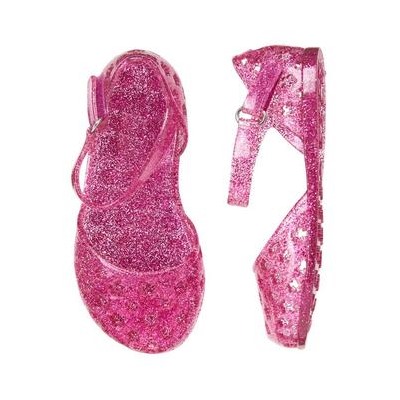 Glitter Jelly Flats