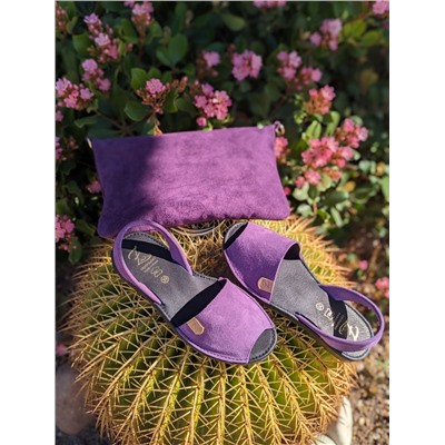 Ab.Zapatos • 3106-8 • lavanda+Сумка - трансформер PELLE- SHOPPER ASA (440) violeta