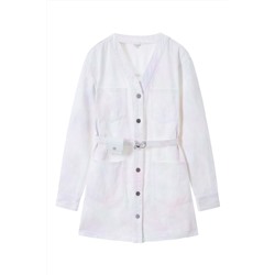 Vestido camisero Blanco