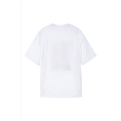 Camiseta Blanco y rojo