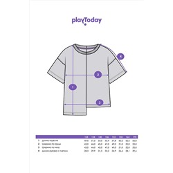 Футболка PLAYTODAY, 1121773