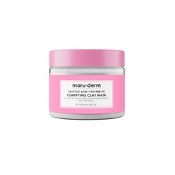 [MARU.DERM] Маска для лица глиняная САЛИЦИЛОВАЯ КИСЛОТА Salicylic Acid + Tea Tree Oil Clarifying Clay Mask, 100 мл