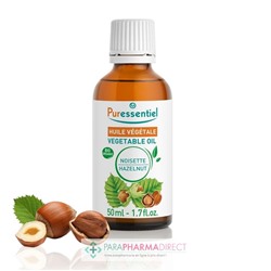 Puressentiel Huile Végétale Noisette BIO 50ml