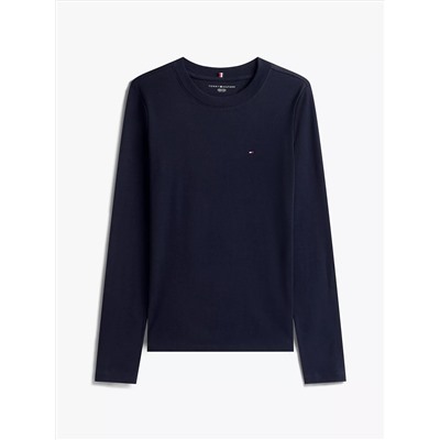 Long-Sleeve Crewneck Favorite T-Shirt