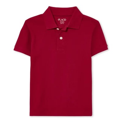 Boys Uniform Pique Polo