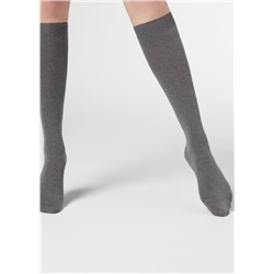 Lange Damensocken mit Cashmere