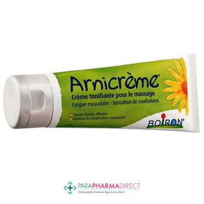 Boiron Arnicrème - Crème Tonifiante pour le Massage 70 g