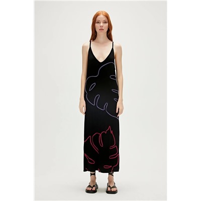 Bad Bear, Fiona Dress Siyah Kadın Elbise T-shirt