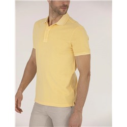 Açık Sarı Slim Fit Polo Yaka Tişört
