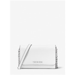 MICHAEL MICHAEL KORS Jet Set Travel Medium Pebbled Leather Convertible Crossbody Bag