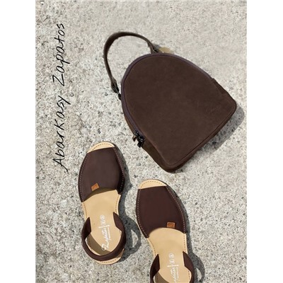 ZAPATOS · 1364 nobuk choco+AB.Z · Pelle · mochila (610 ) marrón