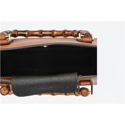 Bolso de piel Bami Camel