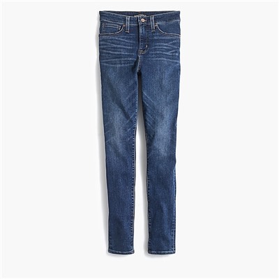 10" highest-rise curvy skinny jean in dark indigo wash