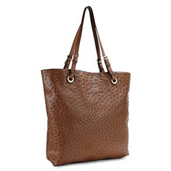 Scarleton Ostrich Large Tote H1156