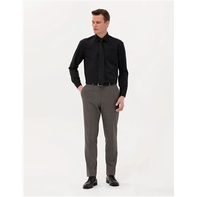 Kahverengi Slim Fit Kumaş Pantolon