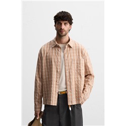 CAMISA TEXTURA CUADROS