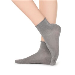 Kurze Socken mit Glitzer
