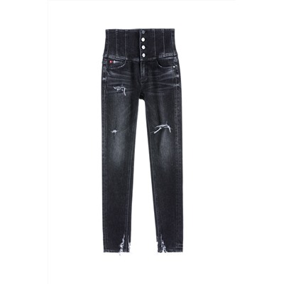 Vaquero slim fit Negro
