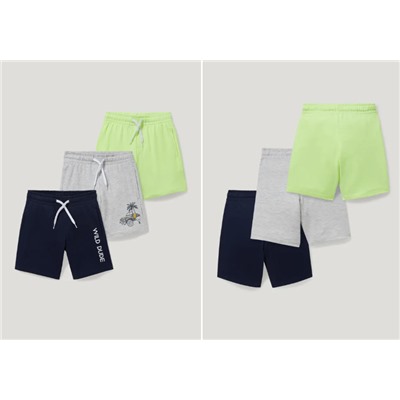 Multipack 3er - Sweat-Bermudas