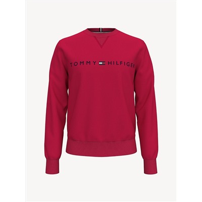 TOMMY HILFIGER ESSENTIAL LOGO CREWNECK SWEATSHIRT