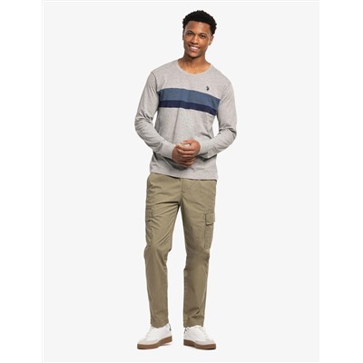 COLORBLOCK LONG SLEEVE JERSEY T-SHIRT