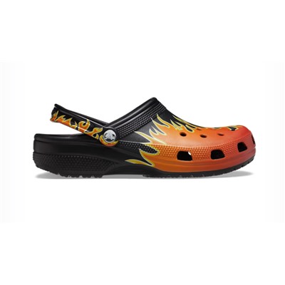 Classic Flames Clog