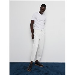Weit geschnittene Barrel-Leg-Jeans