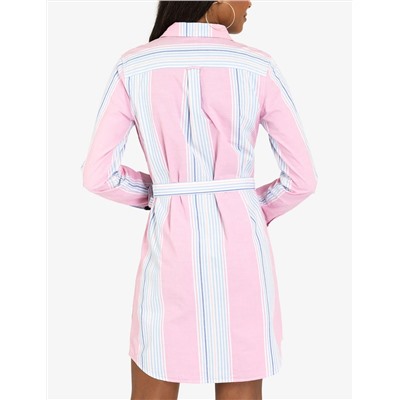 PLAID OXFORD DRESS