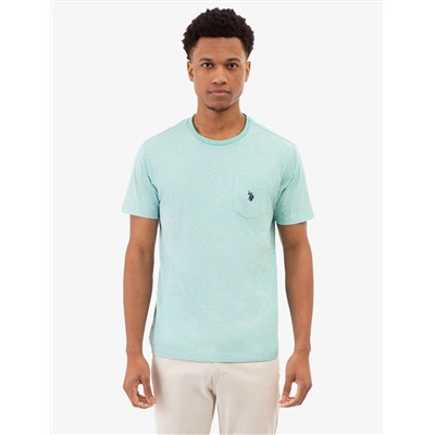 DITZY FLORAL PRINT JERSEY T-SHIRT WITH POCKET
