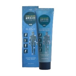 Collagen Glucosamine Sports Massage Cream COOL Охлаждающий массажный крем