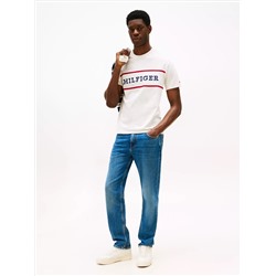 Embroidered Hilfiger Logo T-Shirt