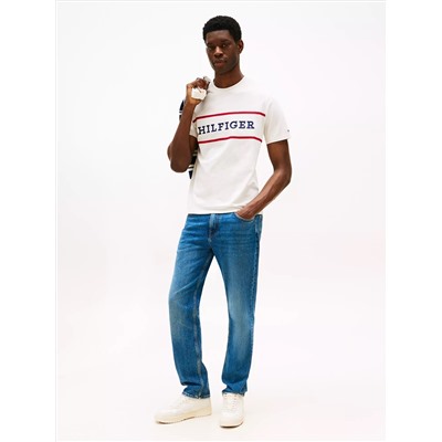 Embroidered Hilfiger Logo T-Shirt