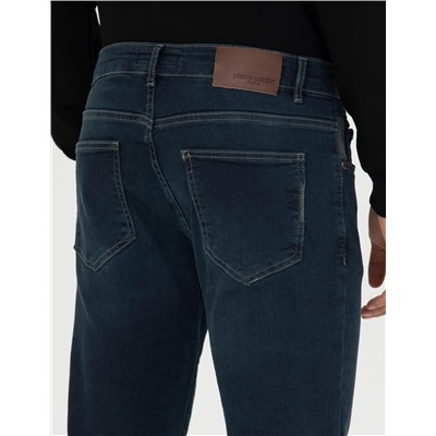 Koyu Lacivert Slim Fit Jean Pantolon