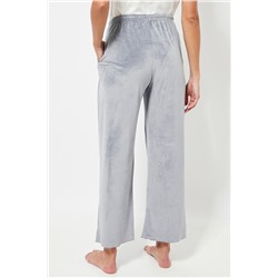 Pantalón de pijama de terciopelo - Gris