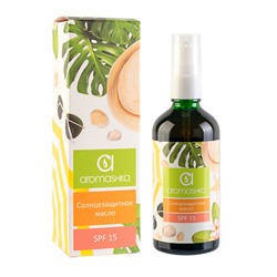 Масло солнцезащитное для лица и тела SPF 15