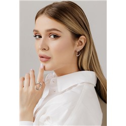 Кольцо из серебра родированное 925 пробы К50125р