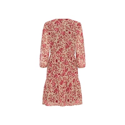 ESMARA® Kleid Damen Chiffon, tailliert geschnitten
