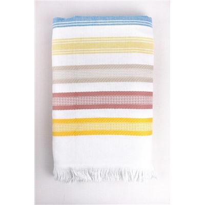 Taka Fabrics Peştamal Plaj Ve Ev Havlusu % 100 Pamuk 75x150cm 8658 V1 Pestemal75x154