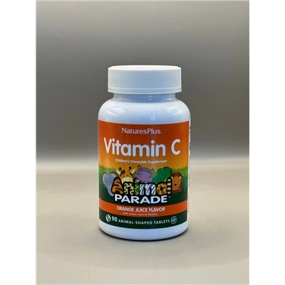 Nature's Plus Animal Parade Vitamin C, 90 таб.