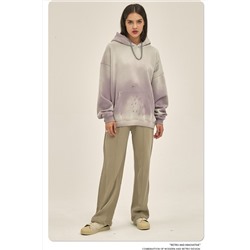 ARTI*E Sprayed Monkey Washed Water Old Edge Модный бренд Толстовка с капюшоном с эффектом старения Унисекс