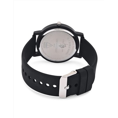 LADIES BLACK CLASSIC STRAP ANALOG WATCH