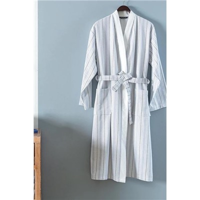Odette Kimono Erkek %100 Pamuk Bornoz