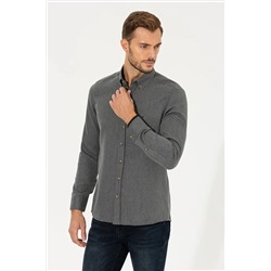 Pierre Cardin Siyah Slim Fit Gömlek G021GL004.000.1549753