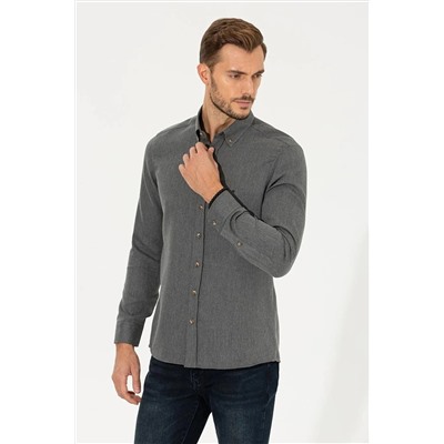 Pierre Cardin Siyah Slim Fit Gömlek G021GL004.000.1549753