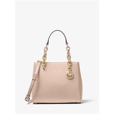 MICHAEL MICHAEL KORS Cynthia Saffiano Leather Satchel