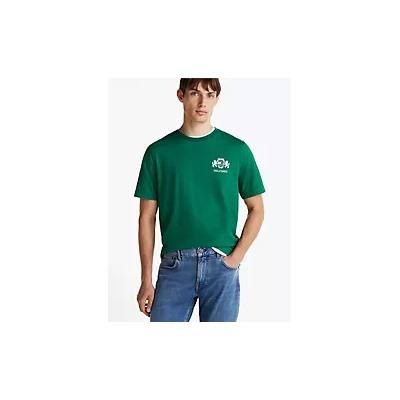 Embroidered Flag Crest T-Shirt